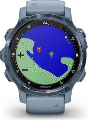 Descent Mk2S Sapphire 43 mm, Silicone Blue – фото 6