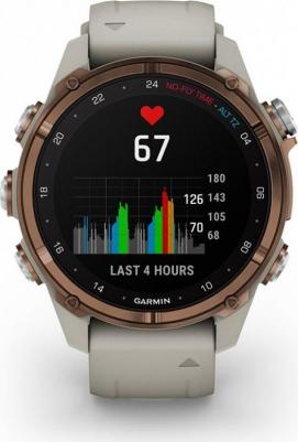 Descent Mk3i Sapphire 43 mm, Silicone French Gray – фото 3