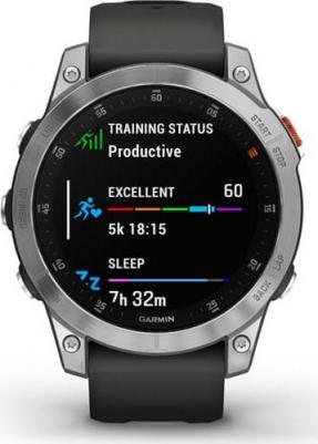 Epix Gen 2 Sapphire 47 mm, Titanium Case, Silicone Black Graphite – фото 4