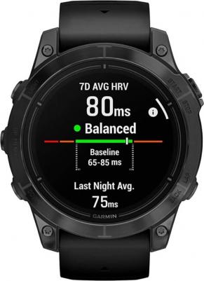 Epix Pro Gen 2 47 mm, Stainless Steel Case, Silicone Black – фото 7
