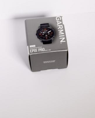 Epix Pro Gen 2 Sapphire 47 mm, Titanium Case, Leather Black – фото 1