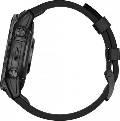 Epix Pro Gen 2 Sapphire 47 mm, Titanium Case, Leather Black – фото 2