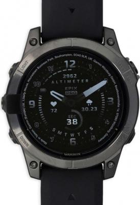 Epix Pro Gen 2 Sapphire 47 mm, Titanium Case, Silicone Black Graphite – фото 3