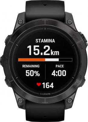 Epix Pro Gen 2 Sapphire 47 mm, Titanium Case, Silicone Black Graphite – фото 8