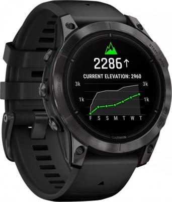 Epix Pro Gen 2 Sapphire 47 mm, Titanium Case, Silicone Black Graphite – фото 12