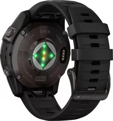 Epix Pro Gen 2 Sapphire 47 mm, Titanium Case, Silicone Black Graphite – фото 13