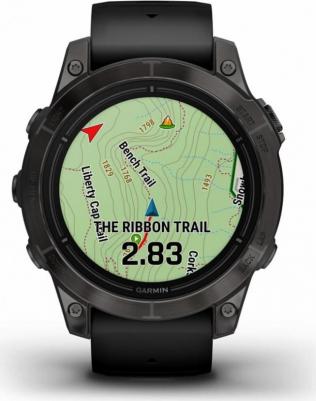 Epix Pro Gen 2 Sapphire 47 mm, Titanium Case, Silicone Black Graphite – фото 14