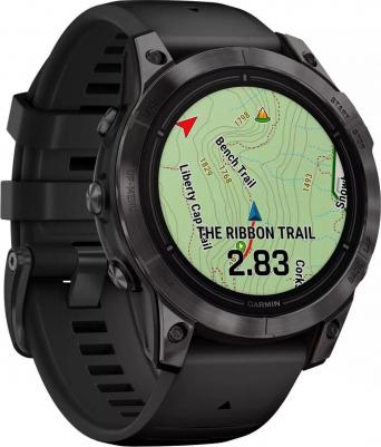 Epix Pro Gen 2 Sapphire 47 mm, Titanium Case, Silicone Black Graphite – фото 15