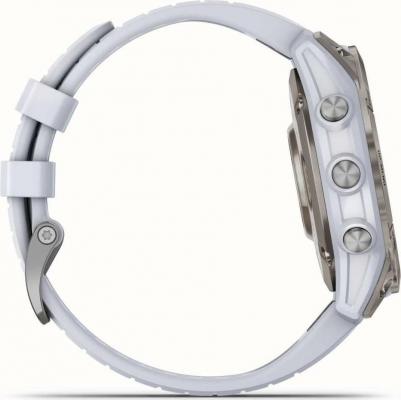 Epix Pro Gen 2 Sapphire 47 mm, Titanium Case, Silicone White – фото 1