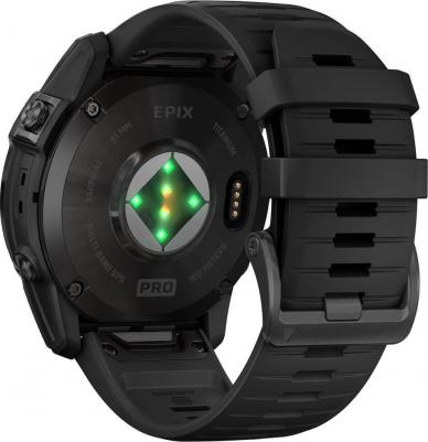 Epix Pro Gen 2 Sapphire 51 mm, Titanium Case, Silicone Black – фото 10