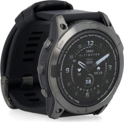 Epix Pro Gen 2 Sapphire 51 mm, Titanium Case, Silicone Black – фото 13