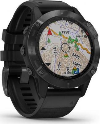 Fenix 6 Pro Solar 51 mm, Silicone Black – фото 6
