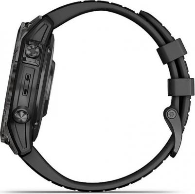 Fenix 7 Pro Solar Sapphire 47 mm, Titanium Case, Silicone Black Graphite – фото 3