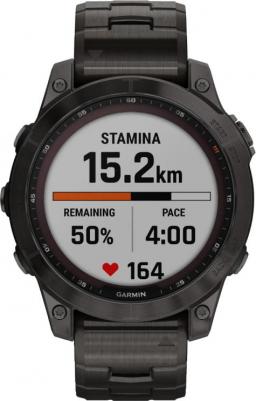 Fenix 7 Solar Sapphire 47 mm, Titanium Case, Titanium Black Graphite – фото 14