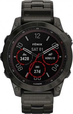 Fenix 7 Solar Sapphire 47 mm, Titanium Case, Titanium Black Graphite – фото 17
