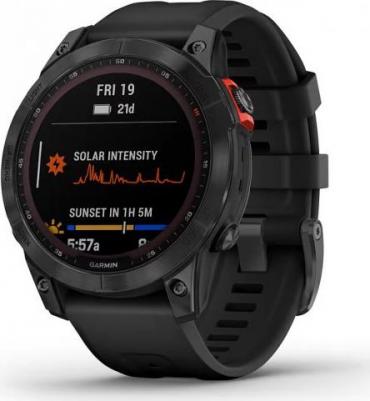 Fenix 7S 42 mm, Stainless Steel Case, Silicone Black – фото 4