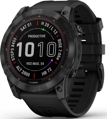 Fenix 7S 42 mm, Titanium Case, Silicone Black – фото 1
