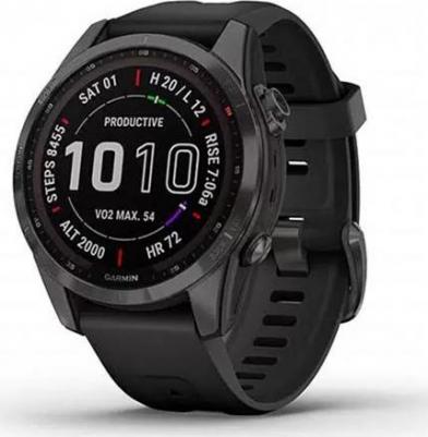 Fenix 7S 42 mm, Titanium Case, Silicone Black – фото 6