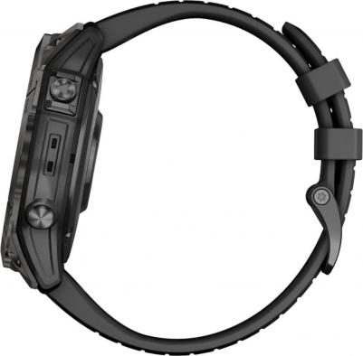 Fenix 7X Pro Solar Sapphire 51 mm, Titanium Case, Silicone Black Graphite – фото 2