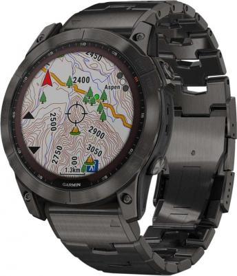 Fenix 7X Pro Solar Sapphire 51 mm, Titanium Case, Titanium Carbon Gray – фото 11