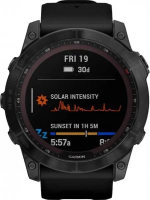 Fenix 7X Solar Sapphire 51 mm, Titanium Case, Silicone Carbon Gray – фото 3