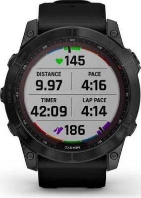 Fenix 7X Solar Sapphire 51 mm, Titanium Case, Silicone Carbon Gray – фото 10