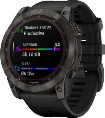 Fenix 7X Solar Sapphire 51 mm, Titanium Case, Silicone Carbon Gray – фото 11