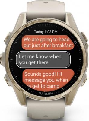 Fenix 8 Amoled Sapphire 43 mm, Stainless Steel Case, Silicone Dark Sandstone – фото 10