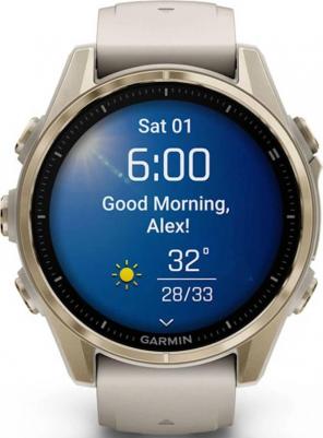 Fenix 8 Amoled Sapphire 43 mm, Stainless Steel Case, Silicone Dark Sandstone – фото 15