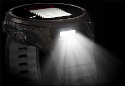Fenix 8 Solar Sapphire 47 mm, Titanium Case, Silicone Black Graphite – фото 5