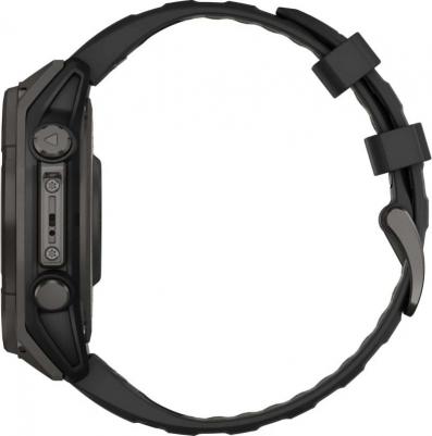 Fenix 8 Solar Sapphire 47 mm, Titanium Case, Silicone Black Graphite – фото 10