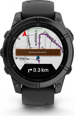 Fenix E Amoled 47 mm, Silicone Black Graphite – фото 1