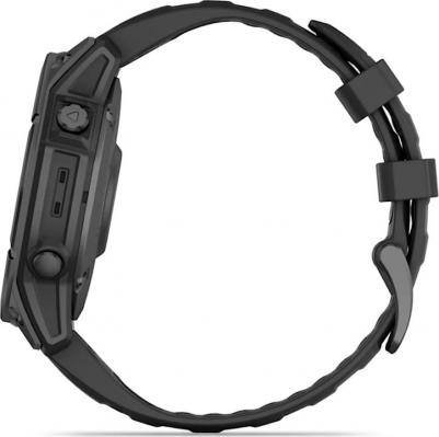 Fenix E Amoled 47 mm, Silicone Black Graphite – фото 7