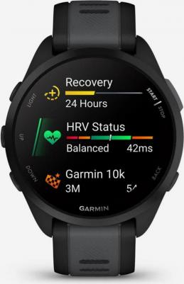 Forerunner 165 43 mm, Silicone Black – фото 3