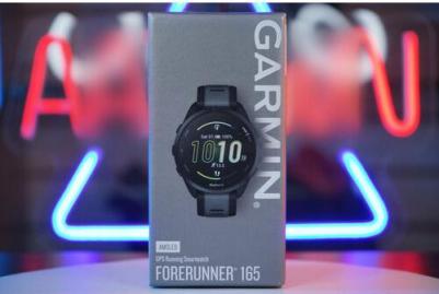 Forerunner 165 43 mm, Silicone Black – фото 7