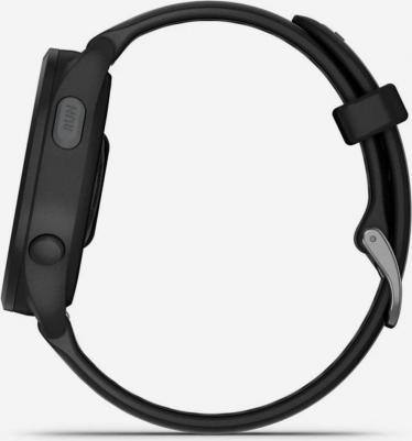 Forerunner 165 Music 43 mm, Silicone Black Slate – фото 7