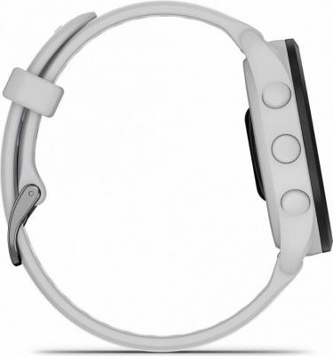 Forerunner 165 Music 43 mm, Silicone White – фото 1