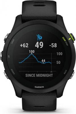 Forerunner 255 Music 46 mm, Silicone Black – фото 11