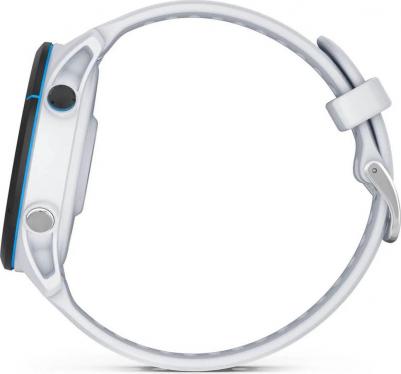 Forerunner 255 Music 46 mm, Silicone White – фото 3