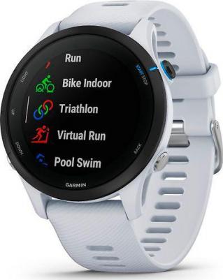 Forerunner 255 Music 46 mm, Silicone White – фото 6