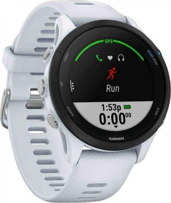 Forerunner 255 Music 46 mm, Silicone White – фото 7