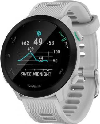 Forerunner 55 42 mm, Silicone White – фото 10