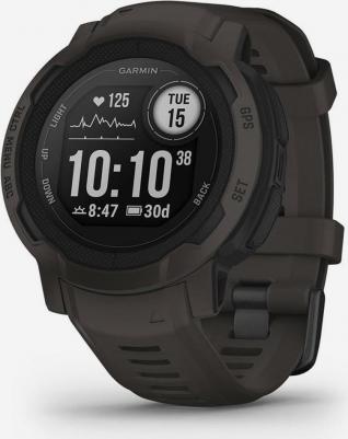Instinct 2 45 mm, пластик, Silicone Black