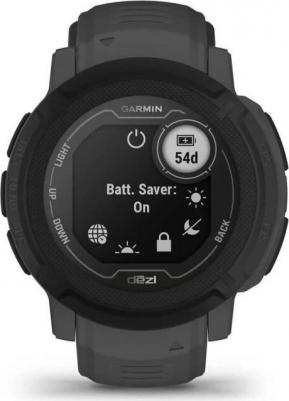 Instinct 2 45 mm, Silicone Graphite – фото 3