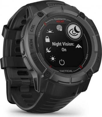 Instinct 2x Solar 50 mm, Silicone Black – фото 2