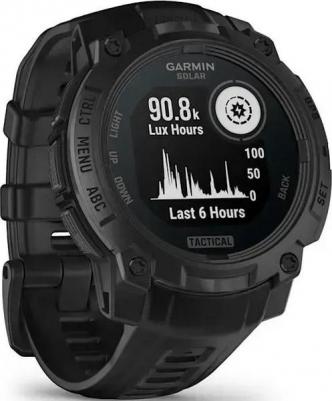 Instinct 3 Amoled 45 mm, Silicone Black Graphite – фото 11