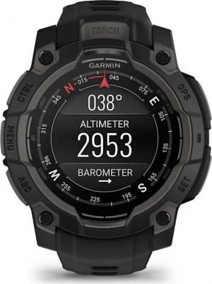 Instinct 3 Amoled 45 mm, Silicone Black Graphite – фото 11