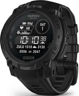 Instinct 3 Amoled 45 mm, Silicone Black Graphite – фото 19