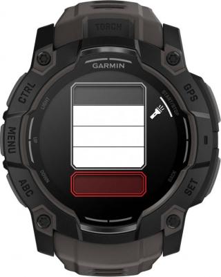 Instinct 3 Amoled 50 mm, Silicone Charcoal – фото 5