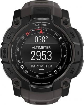 Instinct 3 Amoled 50 mm, Silicone Charcoal – фото 7